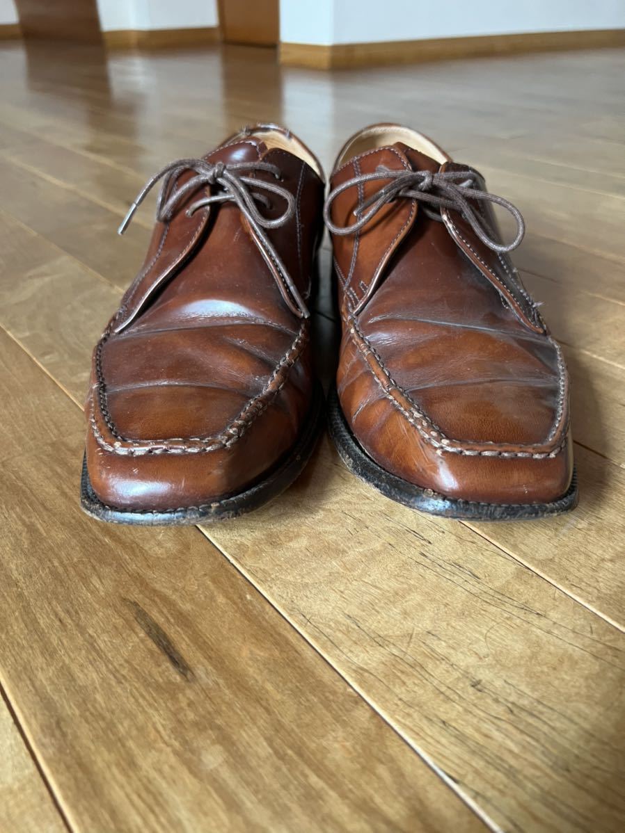 GRENSON グレンソン ウィスキーコードバンUチップスクエアトゥ サイズ7.5_画像5