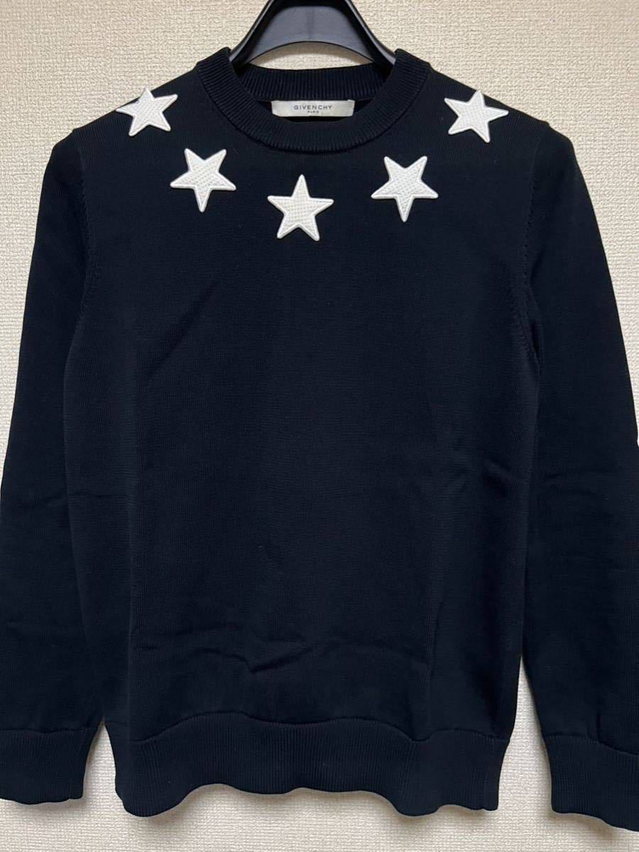 ☆ GIVENCHY ジバンシィ ジバンシー ニット セーター スターパッチ 星
