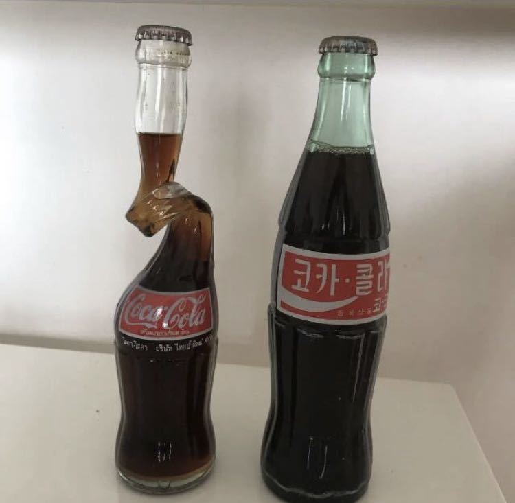 海外 コカコーラ 韓国 タイ 限定ボトル ビンテージ レア-