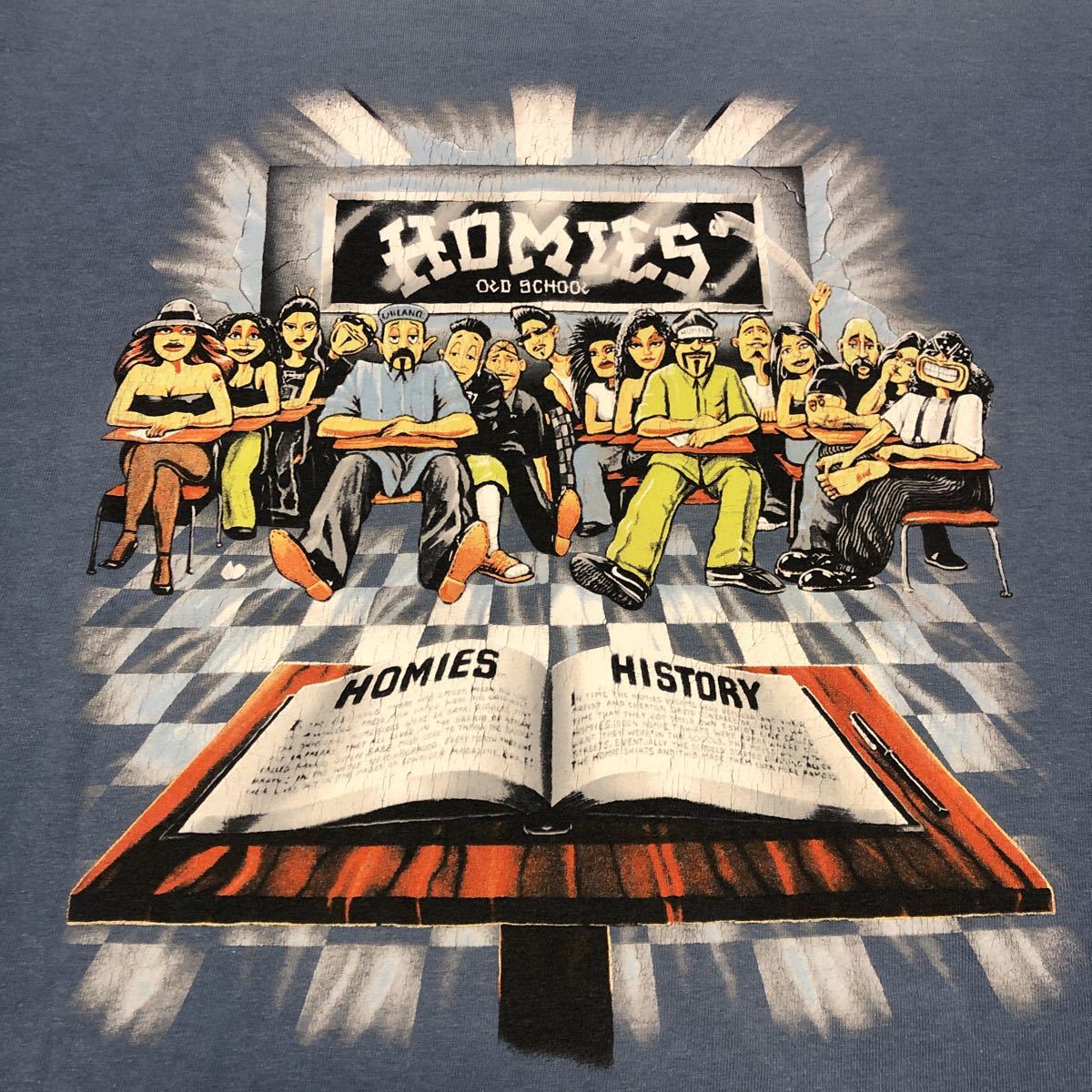 チカーノ ローライダー ホーミーズ homies lowrider chicano Tシャツ