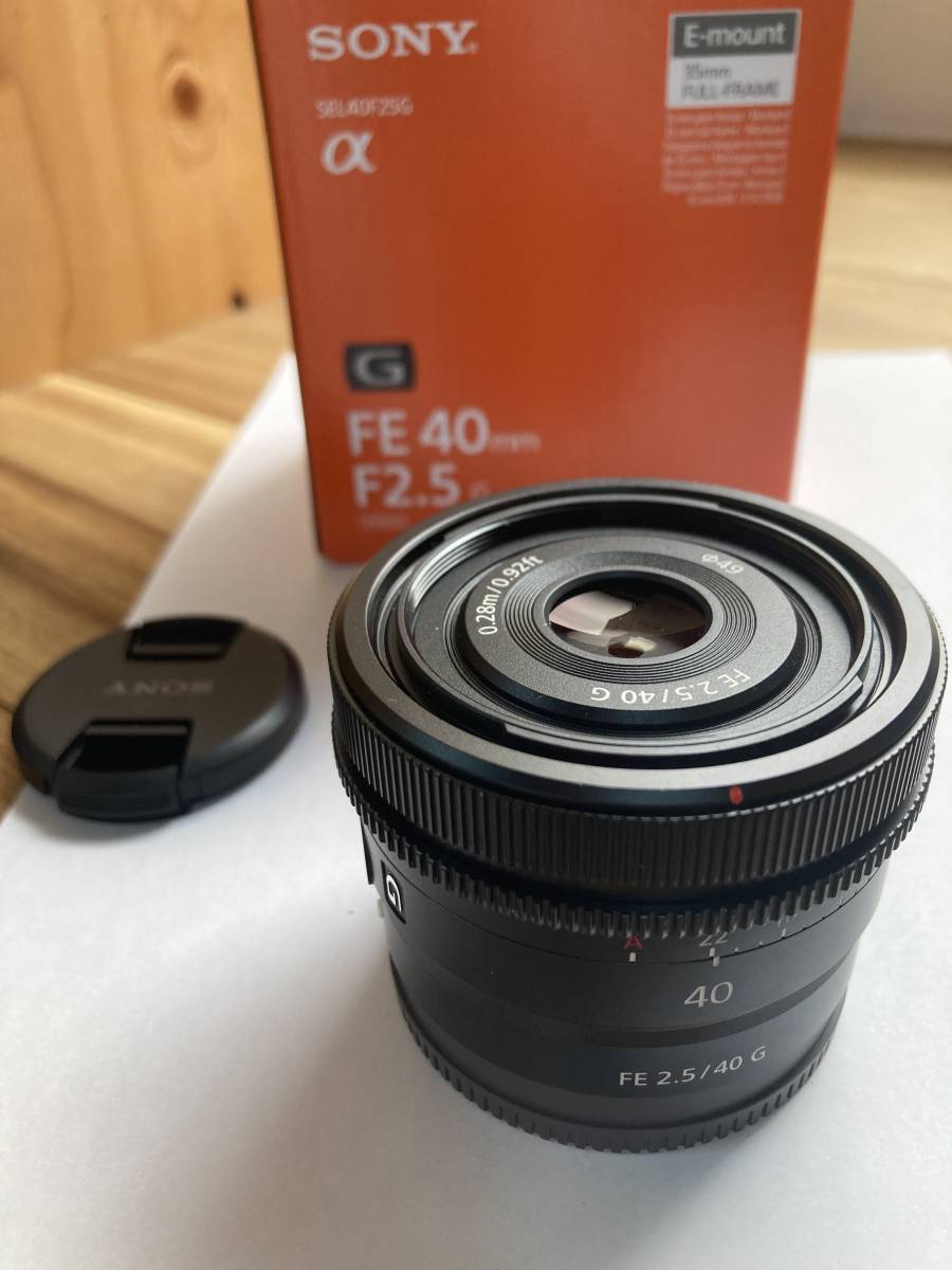 sony FE40mm F2.5 Gレンズ | blackswansexist.com