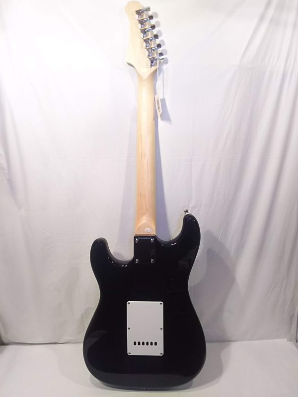 ストラトキャスター Squier エレキギター ストラトキャスタータイプ ブラック(メイプル指板) Fender standard 弦楽器 ★鄭8 by