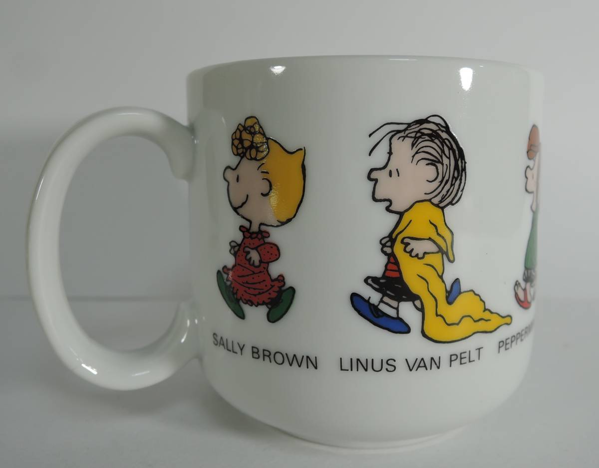 ☆06J■PEANUTS　マグカップ　陶器製■チャーリー・ブラウン/スヌーピー/サリー/ルーシー/ライナス/シュローダー/マーシー/ペパーミント_画像4