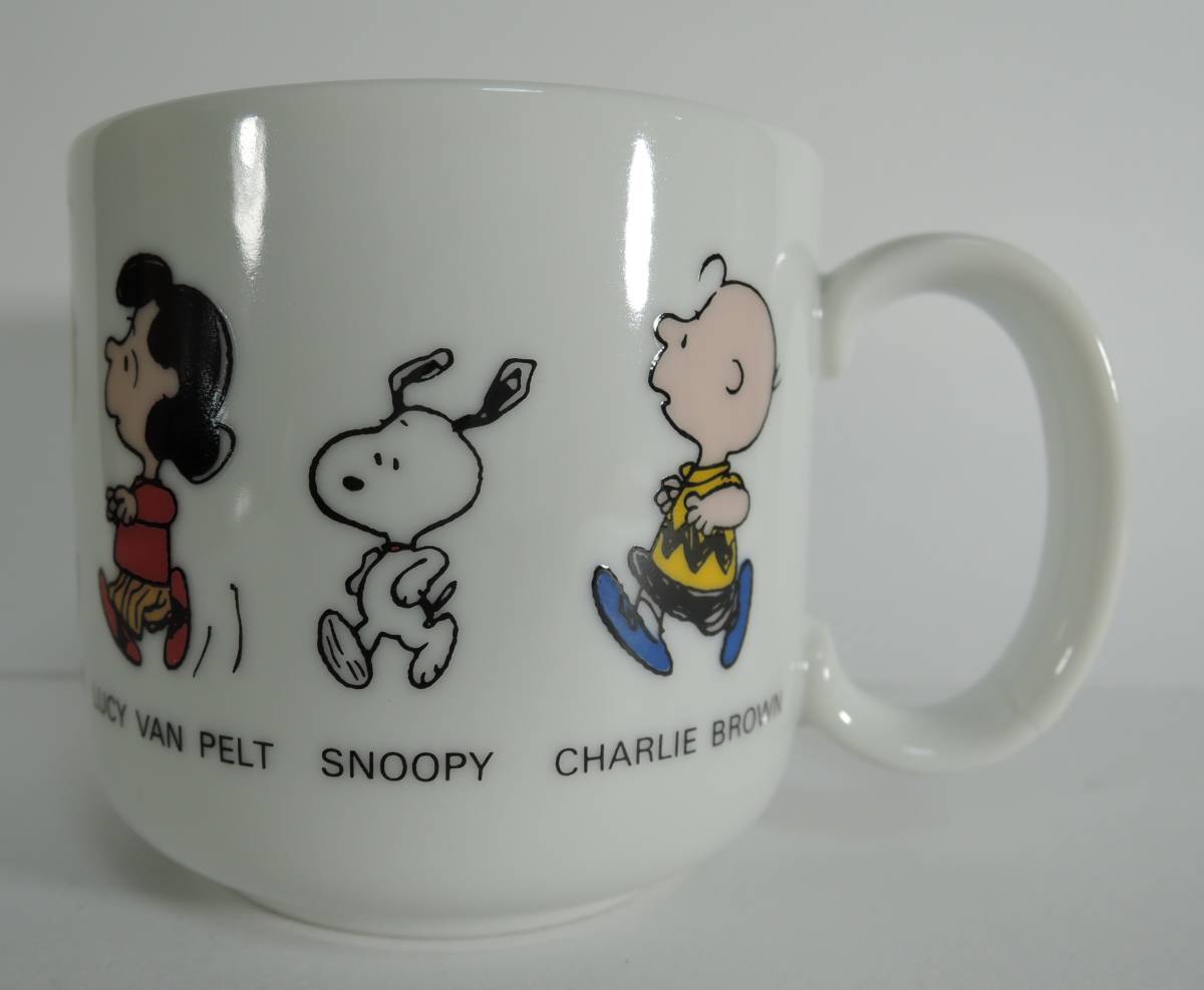 ☆06J■PEANUTS　マグカップ　陶器製■チャーリー・ブラウン/スヌーピー/サリー/ルーシー/ライナス/シュローダー/マーシー/ペパーミント_画像2