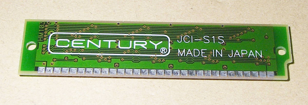 *MEMORY CENTURY JCI-S1S 32MB 30Pin SIMM*MADE in JAPAN*