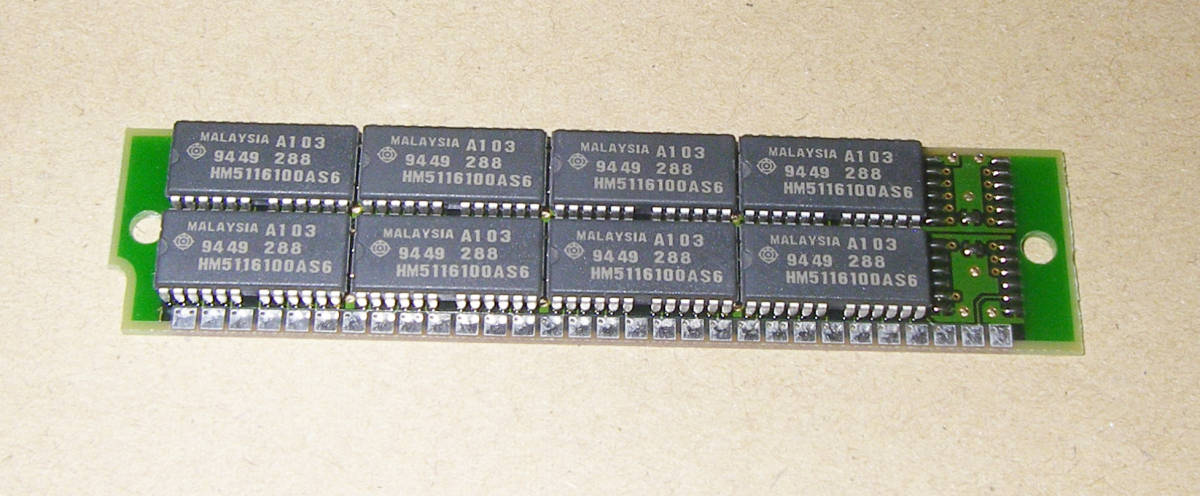 *MEMORY CENTURY JCI-S1S 32MB 30Pin SIMM*MADE in JAPAN*