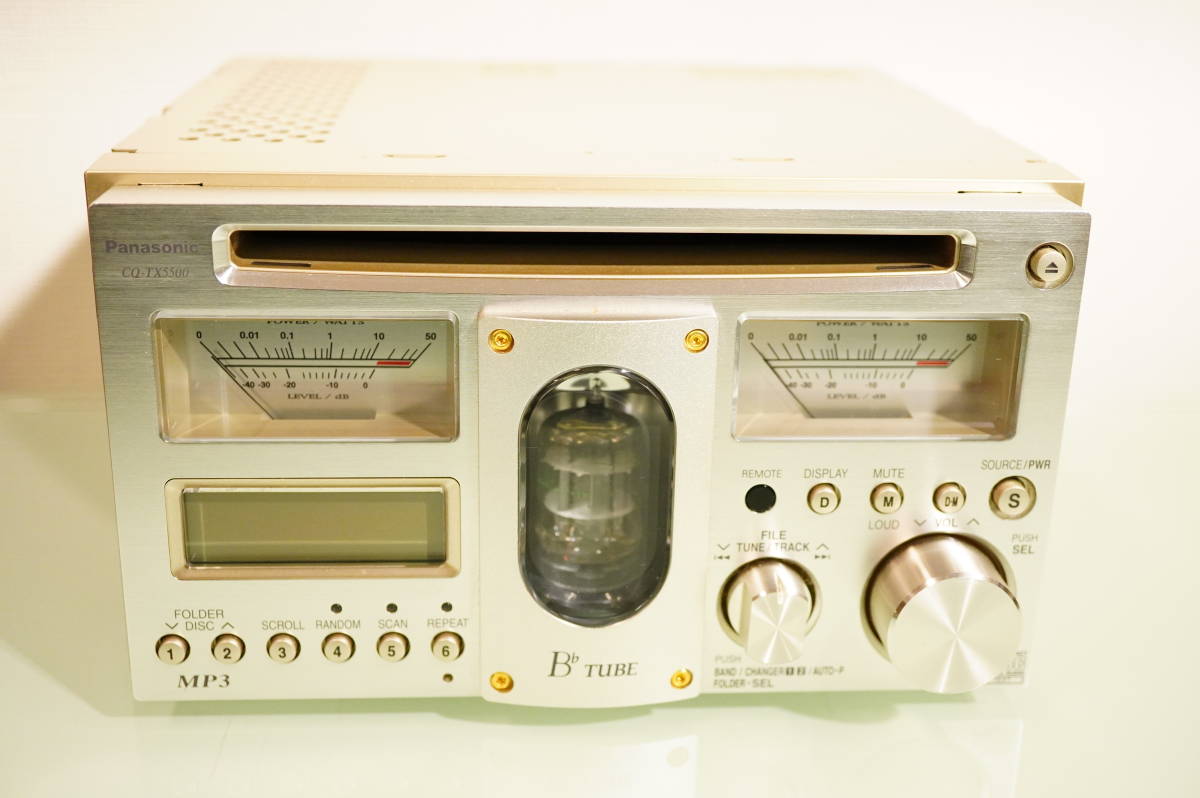 動作良好 Panasonic パナソニック CQ-TX5500D 真空管 【美品