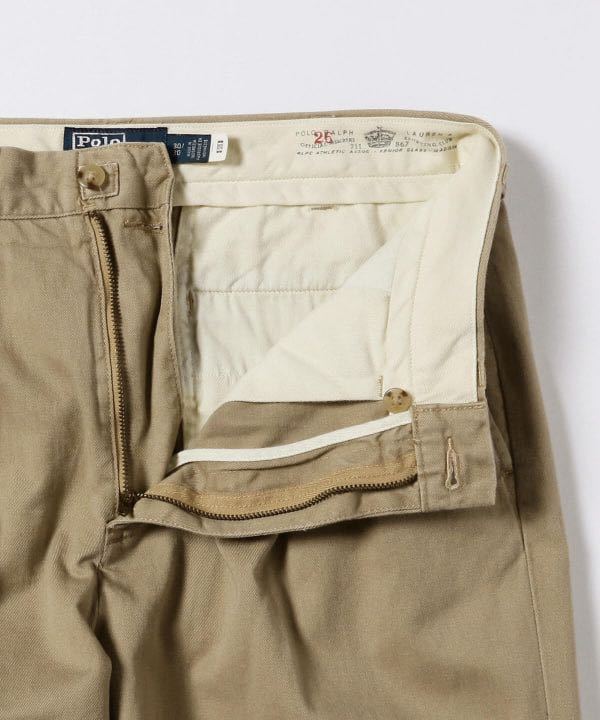 POLO RALPH LAUREN for BEAMS / Cotton Twill 2Pleat BIG Chino Pants