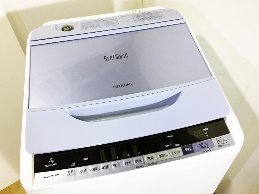☆3ヶ月保証付き☆洗濯機☆2017年☆日立☆BW-V70A☆7kg☆S-778