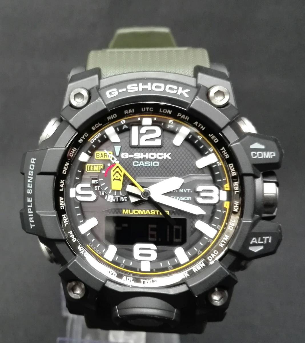 CASIO G-SHOCK MUDMASTER GWG-1000-1A3JF 腕時計 メンズ 電波ソーラー