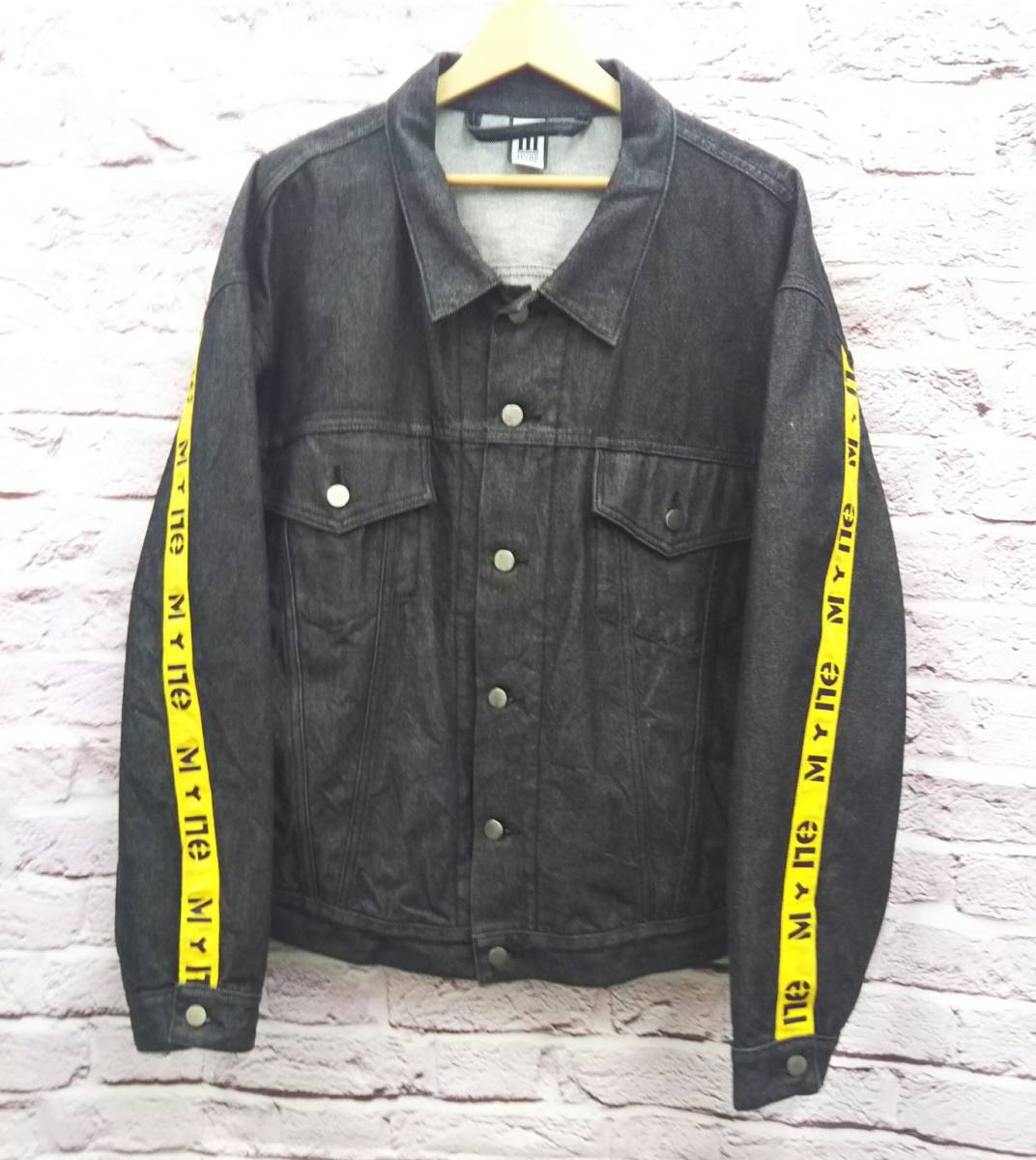 ヤフオク! - MYNE マイン ◇テープ デニム ジャケット◇ Gジャン...