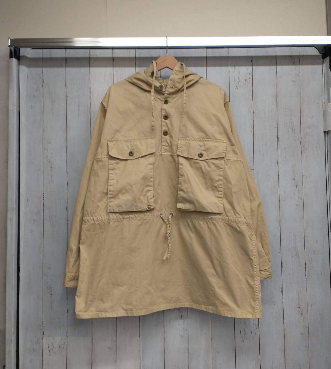 NIGEL CABOURN LYBRO TRACK SMOCK COTTON NYLON 8042-13-00000 アノラックパーカー スモックパーカー ナイジェルケーボン ライブロ_画像1