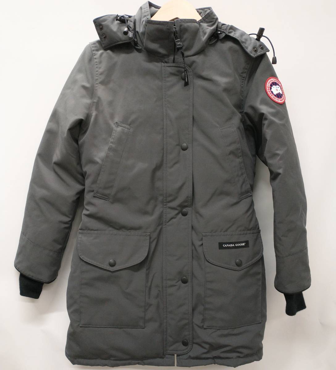 CANADA GOOSE ダウンコート グレー 6660LA フード取り外し可 カナダ