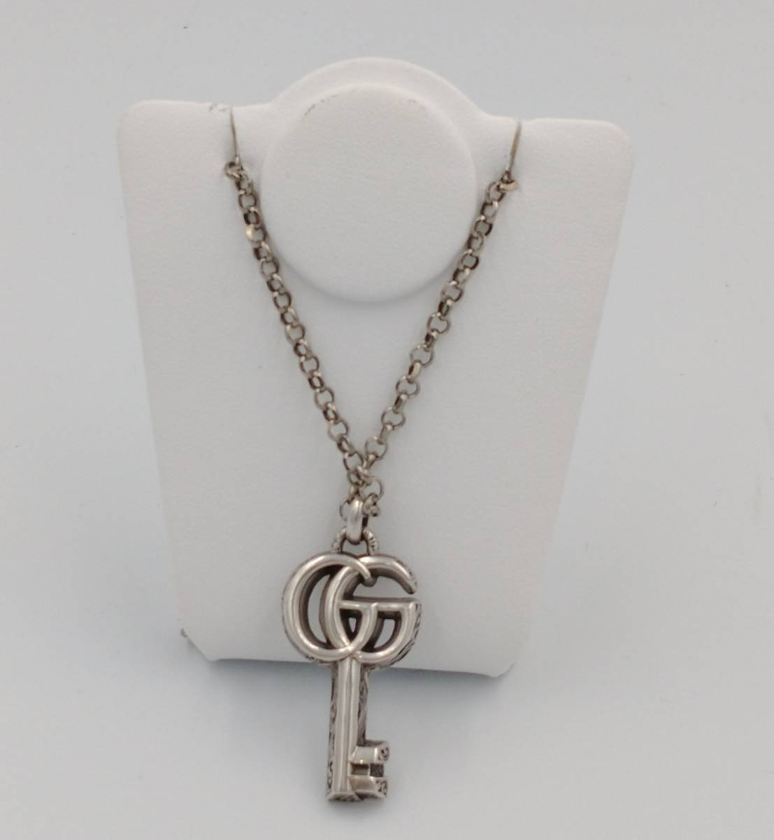 GUCCI DOUBLE G NECKLACE ネックレス GGロゴ 925刻印 グッチ - growingup-group.com
