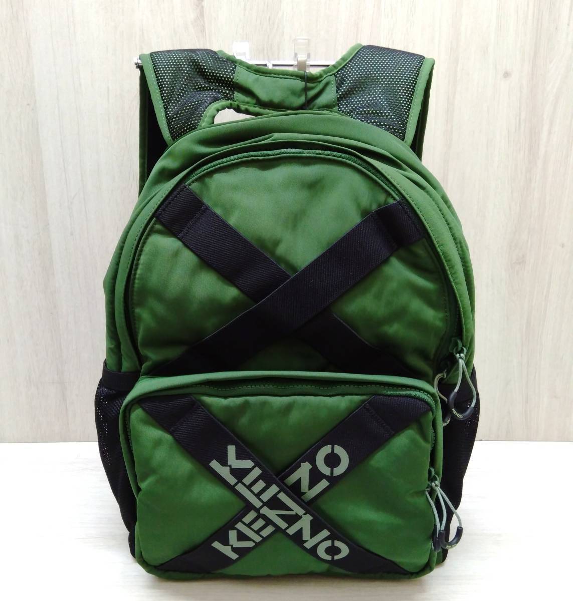 週間売れ筋 KENZO/ケンゾー/リュック/2206 5SA213F21 51/バックパック D.KH/グリーン×ブラック リュックサック、デイパック 週間売れ筋 KENZO/ケンゾー/リュック/2206 5SA213F21 51/バックパック D.KH/グリーン×ブラック リュックサック、デイパック