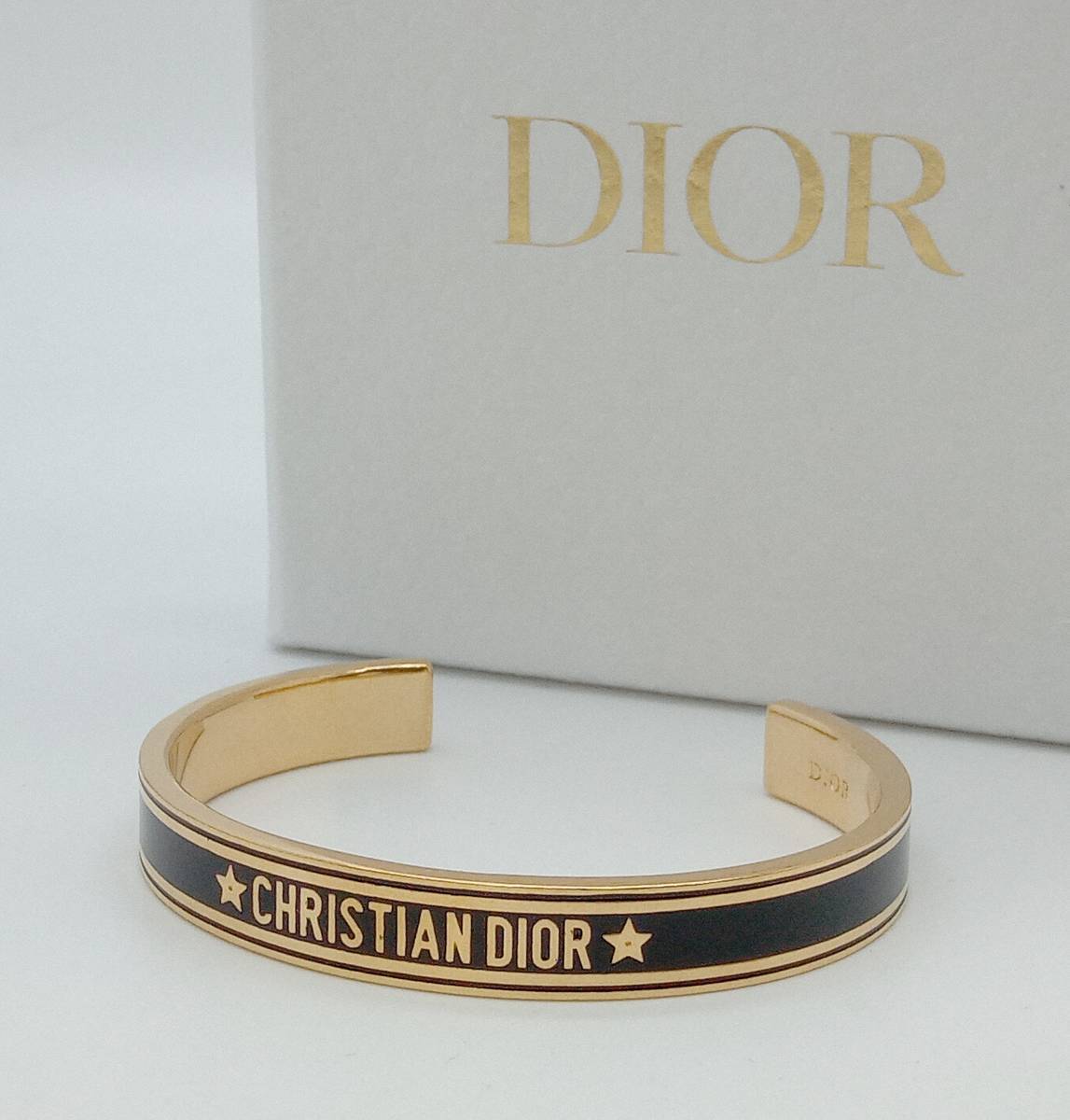 Christian Dior（CD）クリスチャンディオール バングル ゴールド ロゴ ブランドアクセサリー レディースアクセサリー 店舗受取可