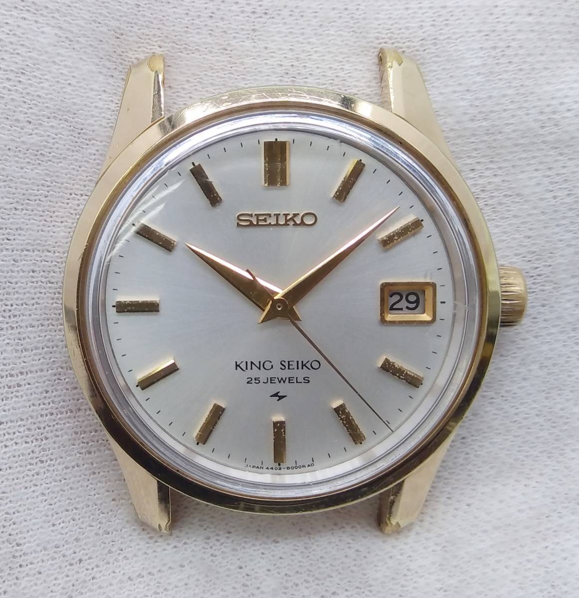 KING SEIKO キングセイコー 4402-8000 手巻き メンズ腕時計-