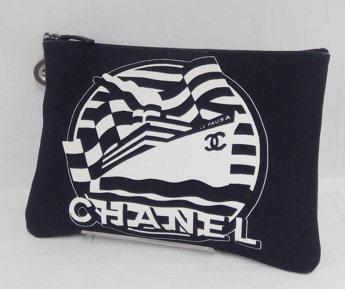 【セール 登場から人気沸騰】 黒 ブラック ポーチ クラッチバッグ PAUSA LA シャネル CHANEL キャンバス 店舗受取可 ココチャーム その他 【セール 登場から人気沸騰】 黒 ブラック ポーチ クラッチバッグ PAUSA LA シャネル CHANEL キャンバス 店舗受取可 ココチャーム その他