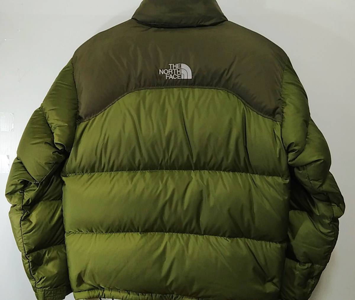 ネット売り 希少 90s ノースフェイス ヌプシ センターロゴ 700フィル L