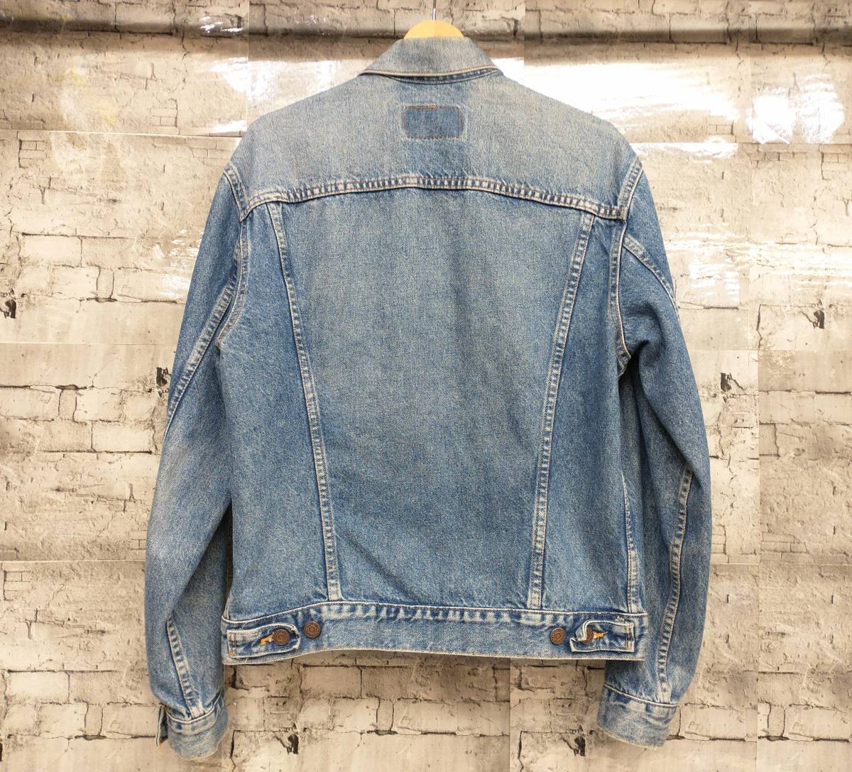 90s Levi's 70505 0217 リーバイス デニムジャケット Gジャン 4th 復刻 イレギュラー サイズ40 USA製 店舗受取可の画像2