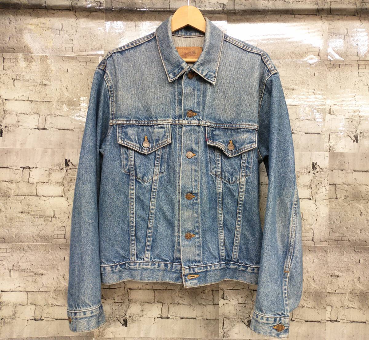 90s Levi's 70505 0217 リーバイス デニムジャケット Gジャン 4th 復刻 イレギュラー サイズ40 USA製 店舗受取可の画像1