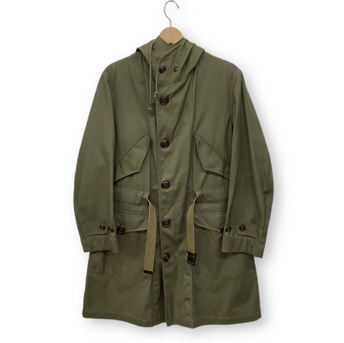 BUZZ RICKSON'S TYPE M-47 OVERCOAT PARKA TYPE WITH PILE LINER