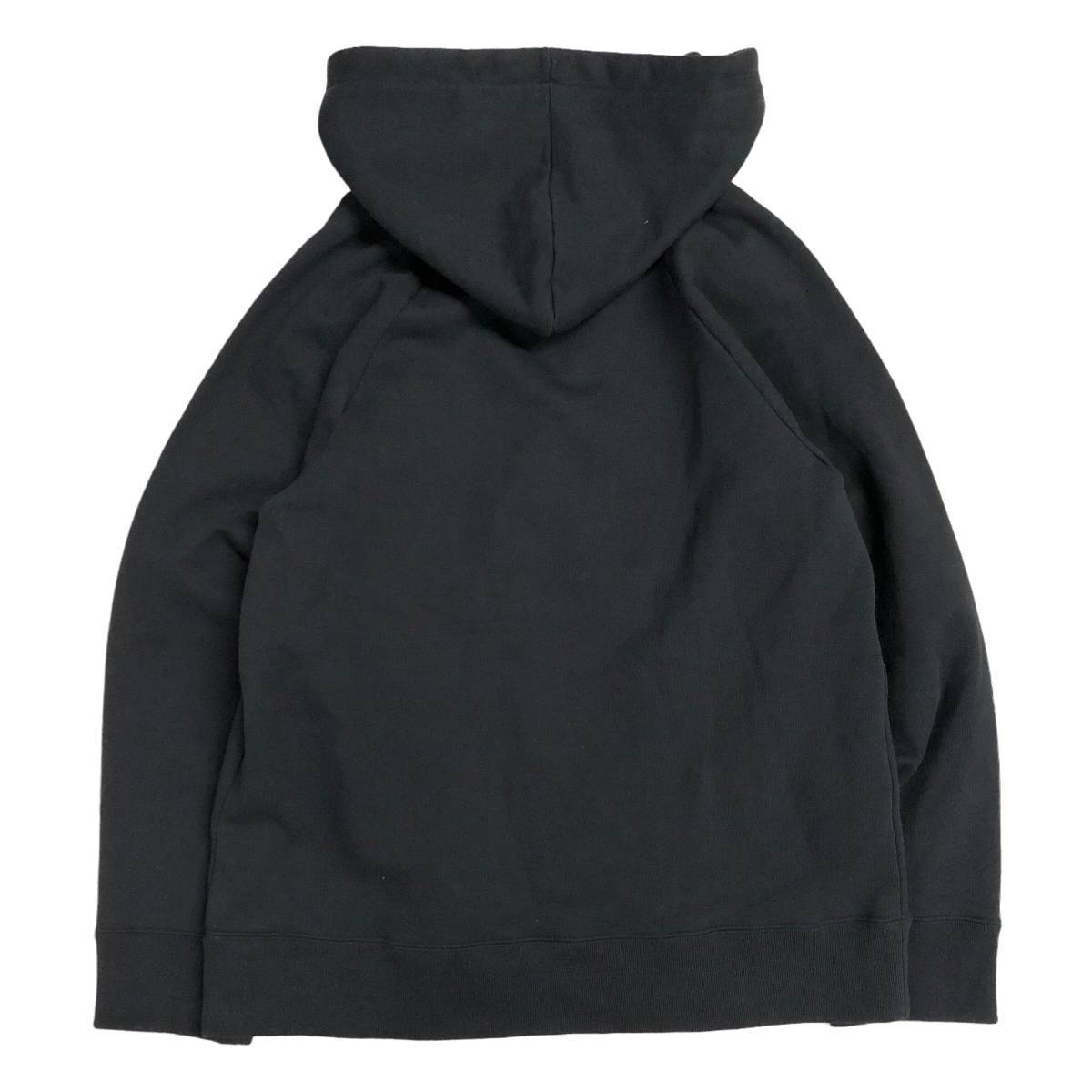 UNDERCOVER アンダーカバー 度詰裏毛キモノ ZIPパーカー ブラック 