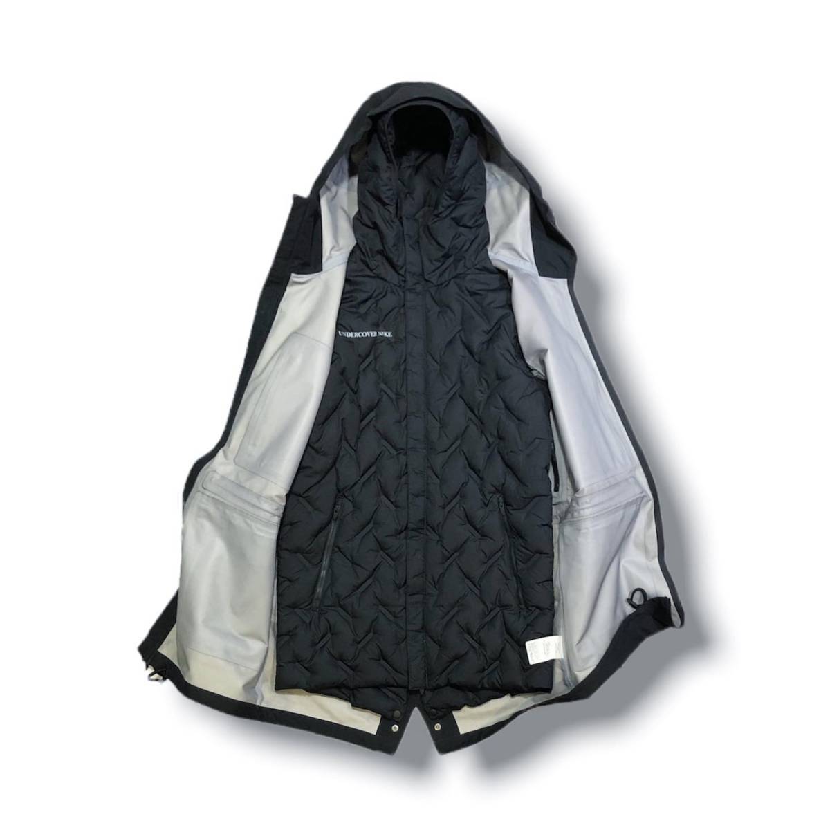 19aw NIKE × UNDERCOVER CD7523-010 3-LAYER Fishtail Parka ナイキ