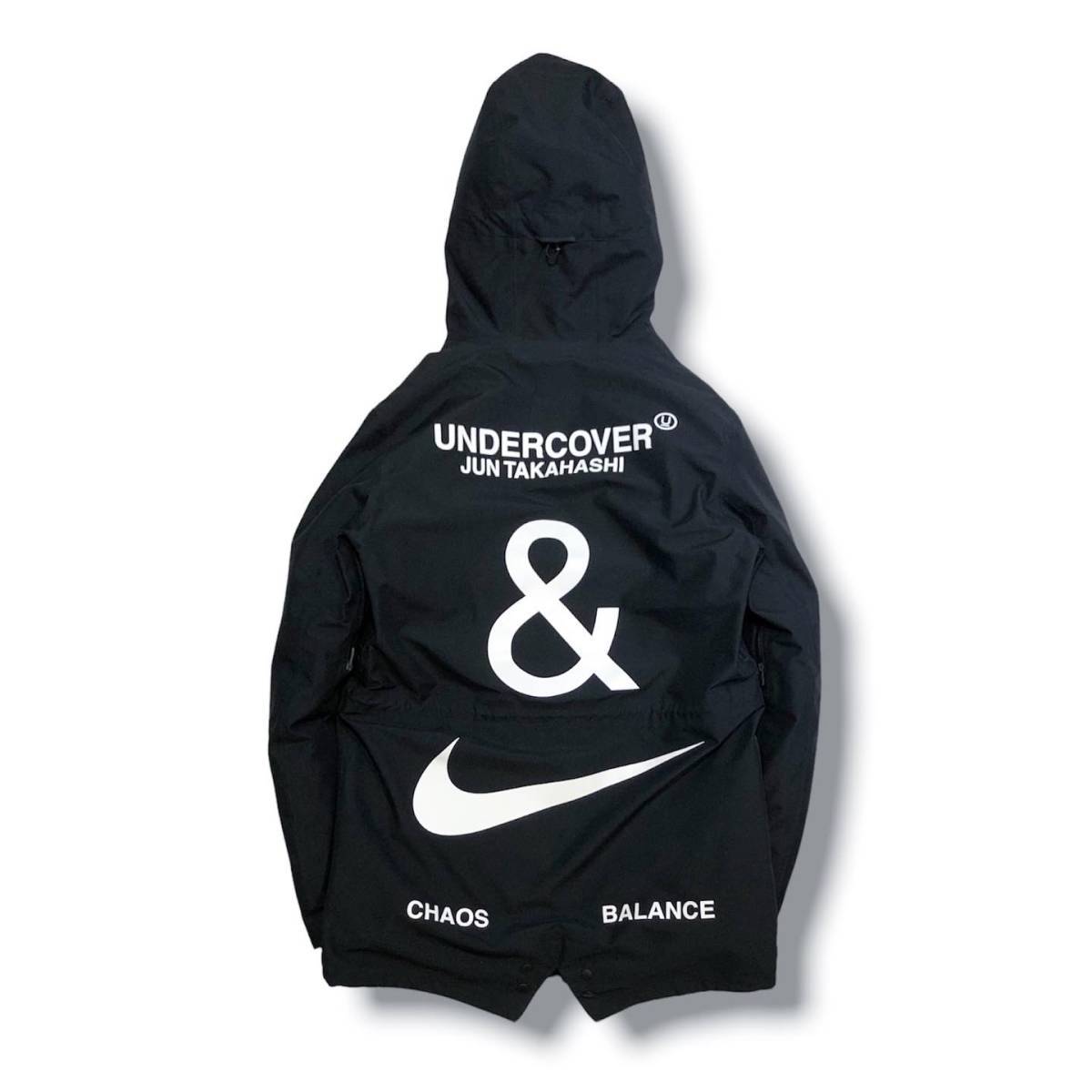 19aw NIKE × UNDERCOVER CD7523-010 3-LAYER Fishtail Parka ナイキ