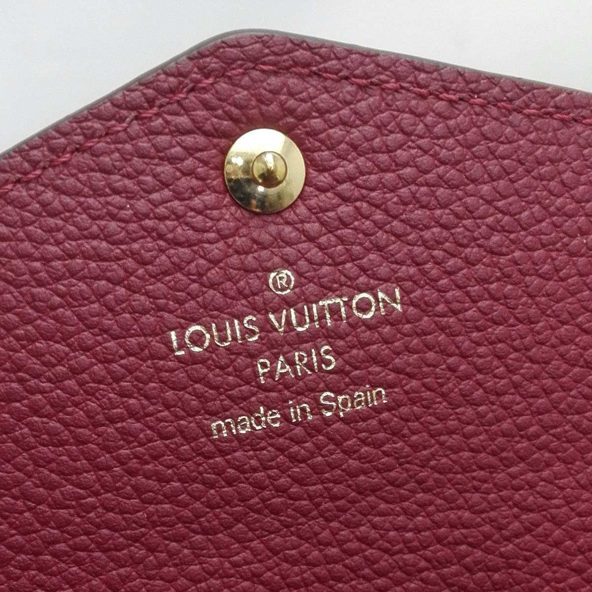 LOUIS VUITTON モノグラムアンプラント ポルトフォイユ・サラ M62213