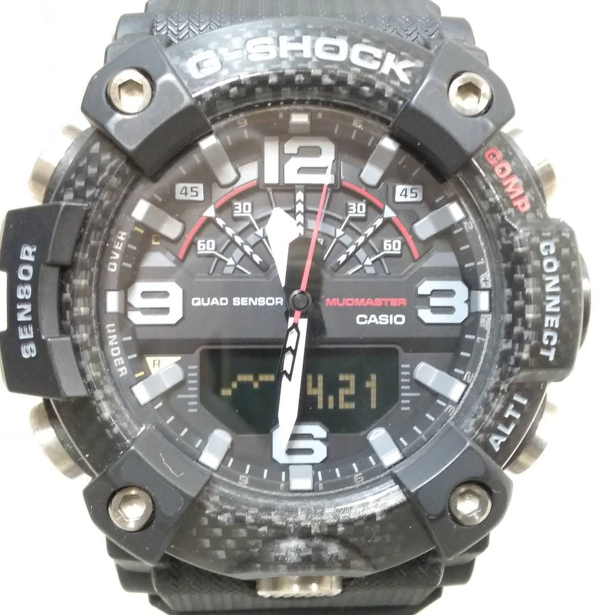 カッコいい Casio カシオ G Shock ジーショック Gg B100 1ajf マッドマスター クォーツ ブラック 腕時計 Vipcare Com Vc