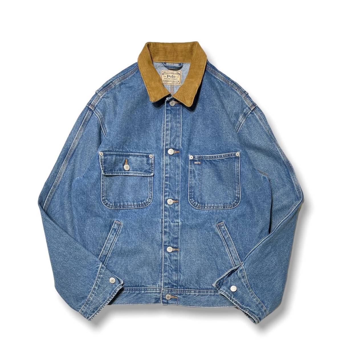 RALPH LAUREN DENIM TRUCKER JKT POLO COUNTRY復刻 Gジャン デニム