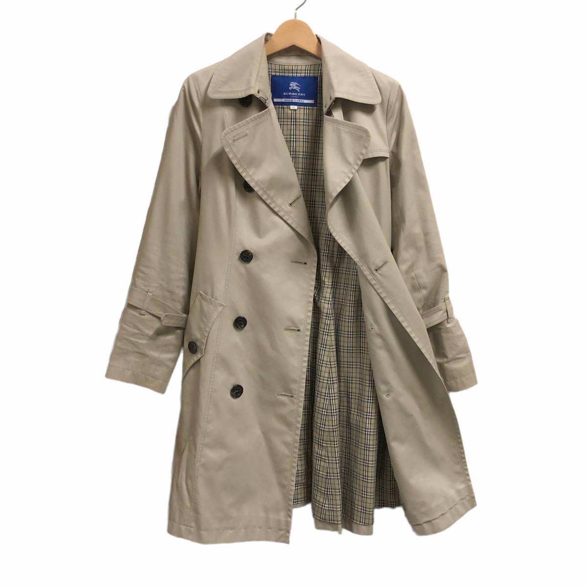 BURBERRY BLUE LABEL バーバリー ブルーレーベル コットン トレンチ