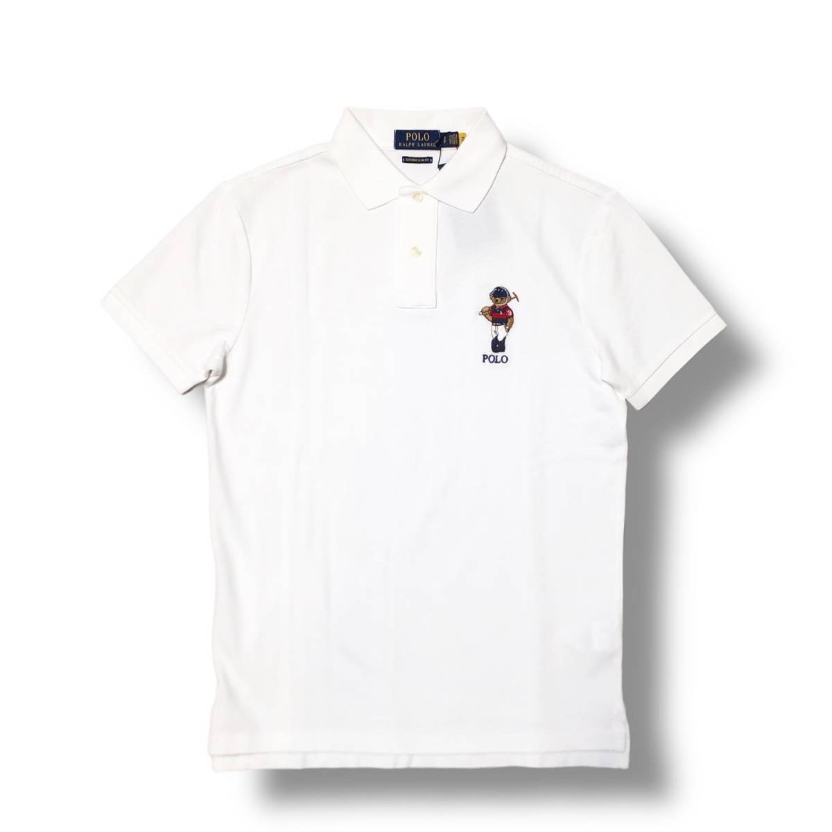 しました POLO ポロシャツ 白 sサイズの通販 by かずき's shop｜ポロ