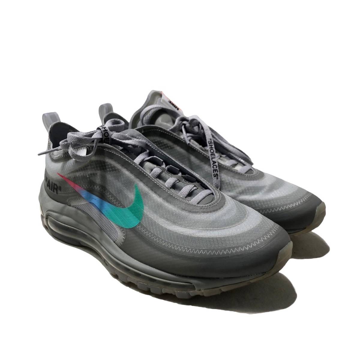 NIKE×OFF WHITE AJ4585-101 the 10 AIR MAX 97 og ナイキ×オフホワイト