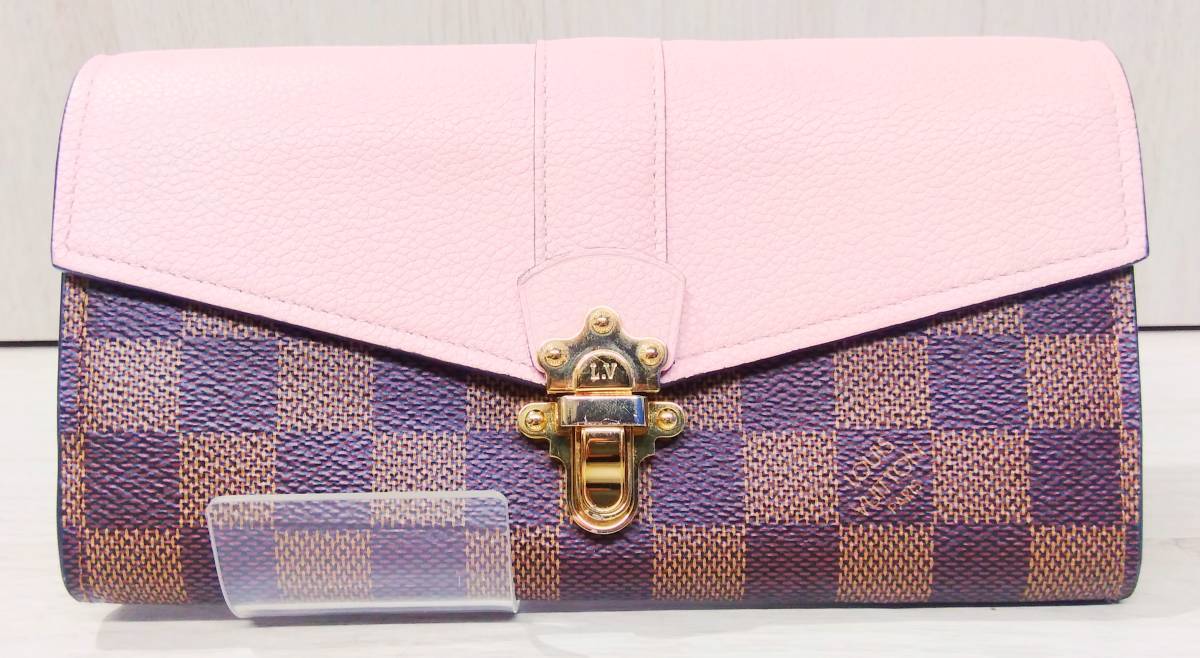 鑑定書付き】LOUIS VUITTON ルイヴィトン ダミエ ポルトフォイユ