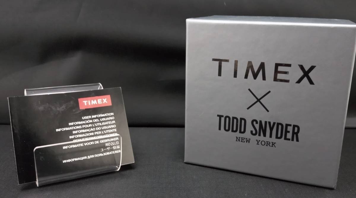 【 TIMEX 】 TW2R56000 ブラックジャック TODD SNYDER コラボ クォーツ 電池式 リストウォッチ ホワイト ブルー メンズ 腕時計 店舗受取可_画像9