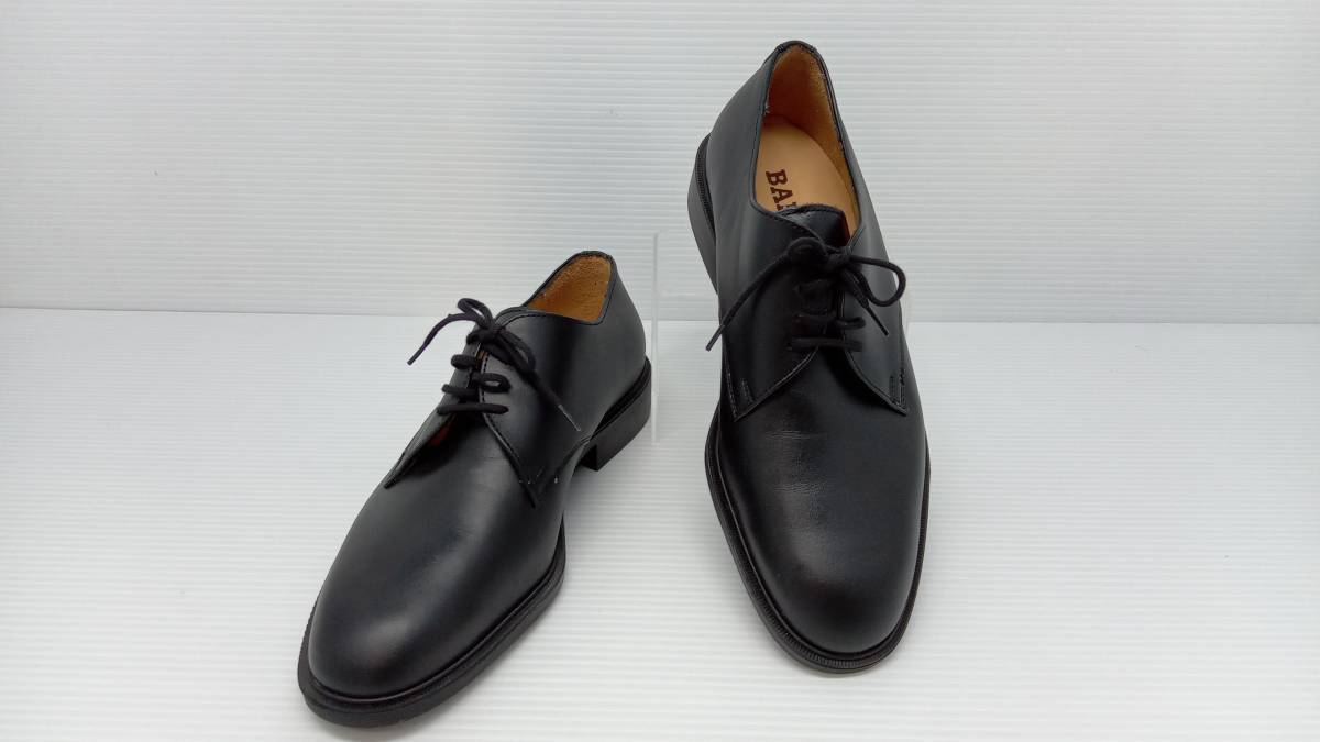 激安正規品 通勤 四ツ穴 ドレスシューズ バリーレザーシューズ BALLY ★ 通学 通年 ブラック サイズ8(26cm) 26.0cm 激安正規品 通勤 四ツ穴 ドレスシューズ バリーレザーシューズ BALLY ★ 通学 通年 ブラック サイズ8(26cm) 26.0cm