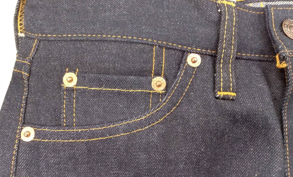 ブルー LEVI’S リーバイス 551Z-0006／ジッパーフライ60’s復刻 ジーンズ W28_画像6