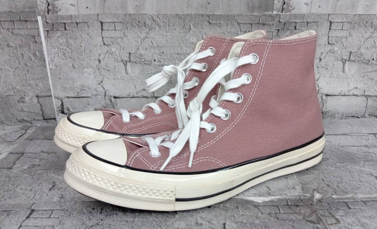 CONVERSE CHUCK TAYLOR コンバース チャックテイラー ALL STAR 70 HI オールスター 70 ハイカット スニーカー サイズ26 あずき色