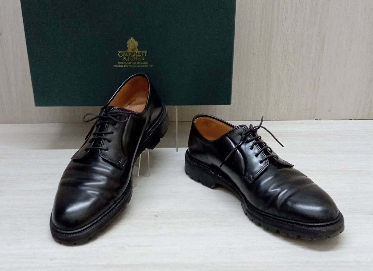 CROCKETT ＆ JONES/クロケットアンドジョーンズ/ドレスシューズ/LANARK 2／6450/ブラック/サイズ7