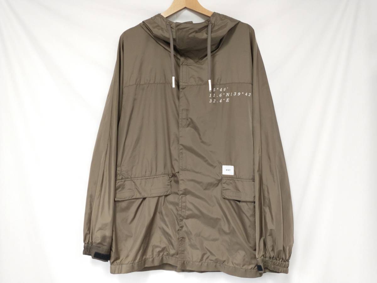 割引 WTAPS フーデッドジャケット ナイロンジャケット 03 サイズX