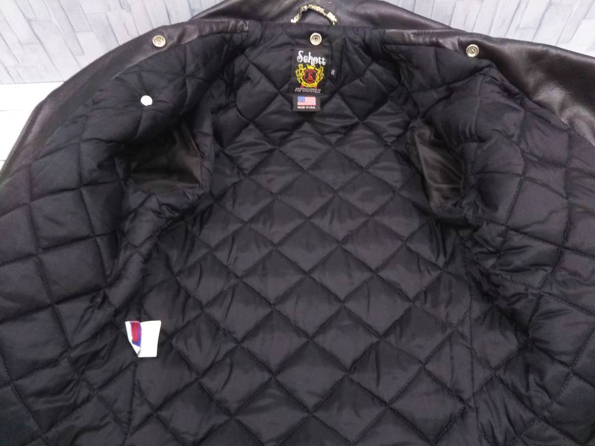 SCHOTT ショット ツースター ダブルライダースジャケットレザー
