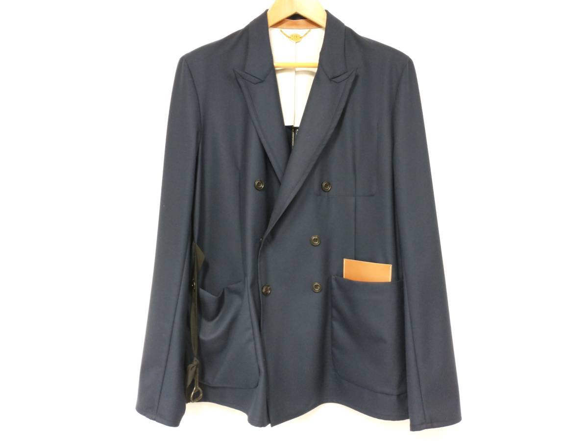 美品 SUNSEA 20AW N.M. THICKENED DOUBLE-BREASTED JACKET 20A37