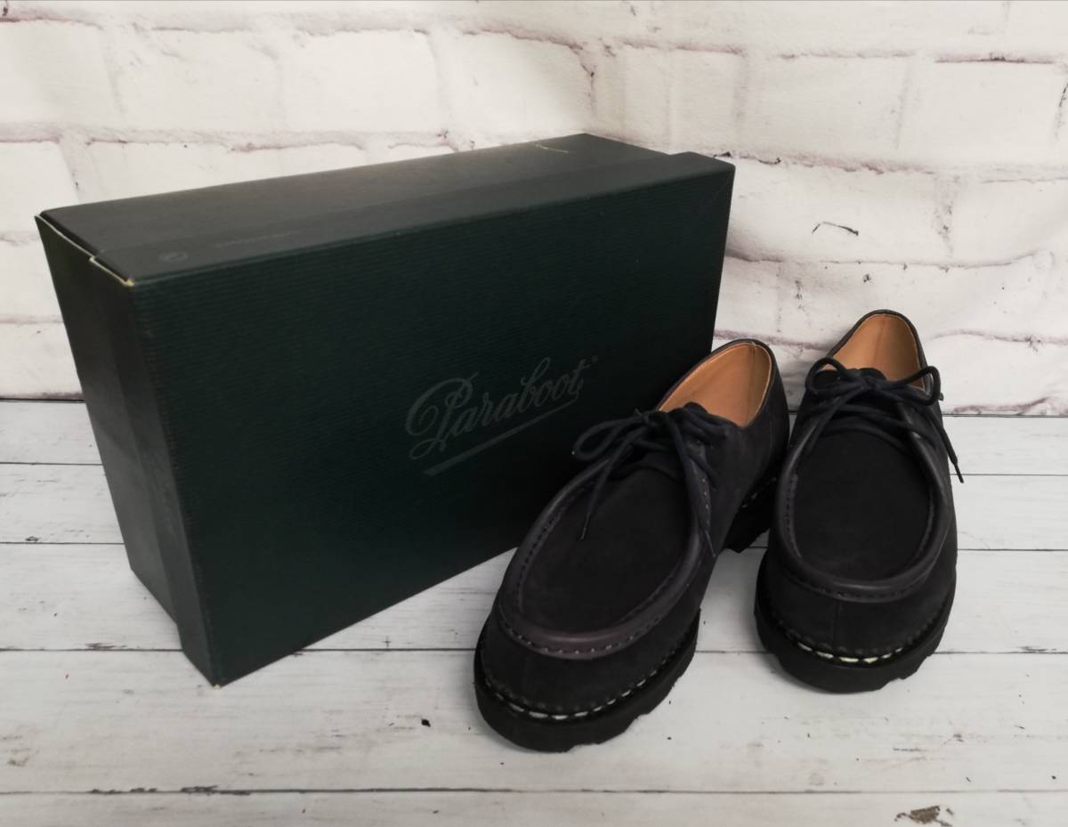 当店だけの限定モデル Paraboot 秋 メンズ 箱付き ブラック 27.5cm チロリアンシューズ ミカエル MICHAEL デウスエクスマキナ パラブーツ MACHINA EX DEUS × 27.5cm 当店だけの限定モデル Paraboot 秋 メンズ 箱付き ブラック 27.5cm チロリアンシューズ ミカエル MICHAEL デウスエクスマキナ パラブーツ MACHINA EX DEUS × 27.5cm
