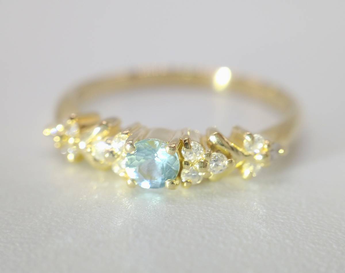 ☆ 美品 K18 ダイヤ 0.13ct ゴールド リング 12号 指輪 www.weblime.pt
