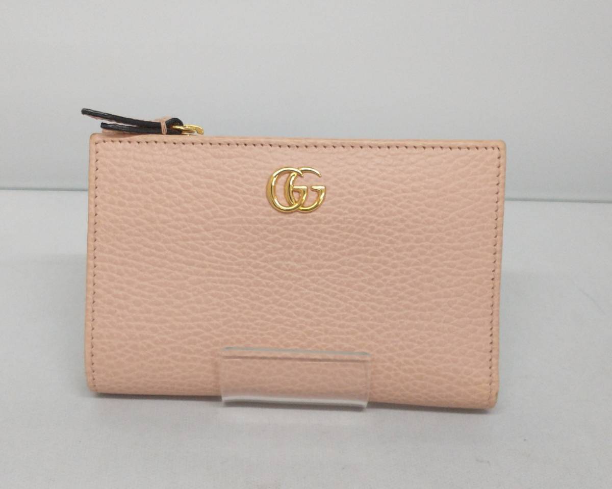 贅沢屋の GUCCI グッチ GGマーモント 546588.203887 二つ折り財布