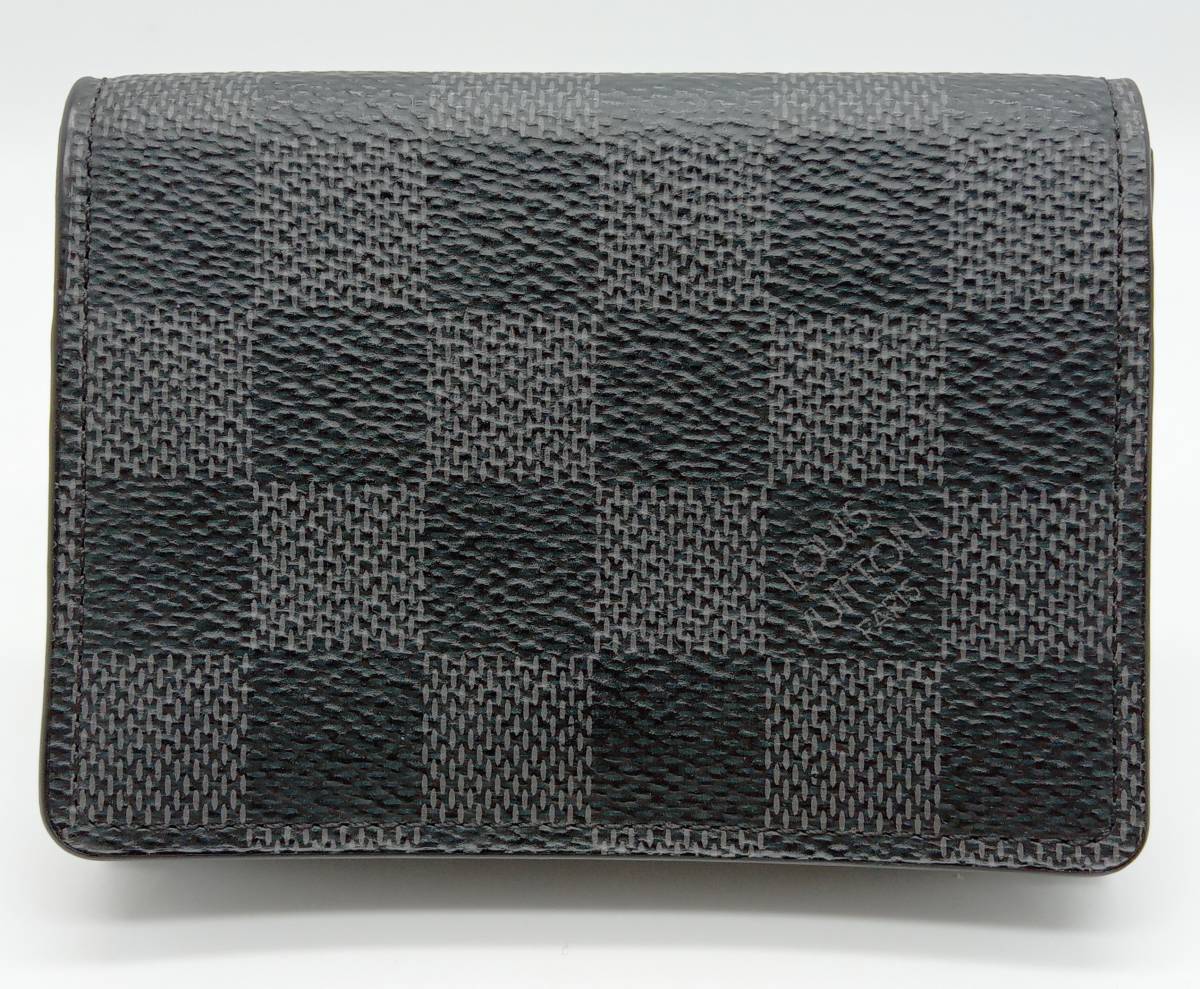 美品】 LOUISVUITTON ルイヴィトン ダミエ アンヴェロップ カルト ドゥ