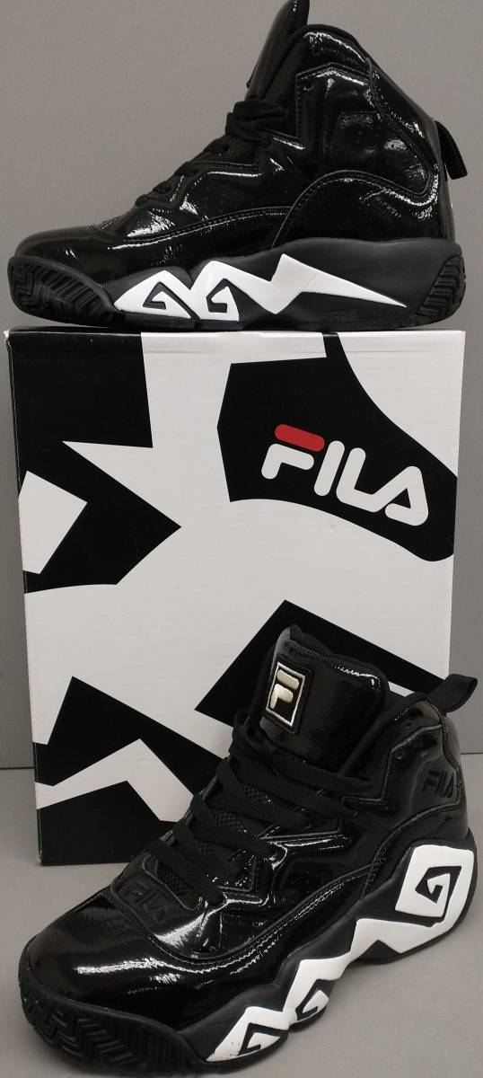 FILA フィラ メンズ レディース 26cm MFW20010-013 スニーカー 靴 お洒落 BLACK ハイカット かっこいい 安い お買い得