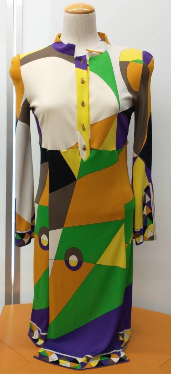 『3年保証』 EMILIO PUCCI ワンピース レディース オレンジ系 サイズ36 Sサイズ相当 ワンピース 『3年保証』 EMILIO PUCCI ワンピース レディース オレンジ系 サイズ36 Sサイズ相当 ワンピース